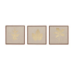 Madison Park(マディソンパーク)◆キャンバスアート◆ゴールデンボタニカルハーベストフレームキャンバス3点セット／Golden Harvest Framed Canvas 3 Piece Set