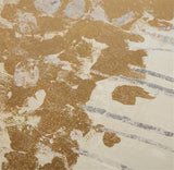 ＜即納品＞Madison Park(マディソンパーク)◆キャンバスアート◆サンディフォレスト金箔装飾／Sandy Forest Gel Coat Canvas with Gold Foil Embellishment
