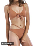 ＜即納品＞Burvogue(バーヴォーグ)◆ビキニ水着◆ネクタイフロント／Bikini Swimsuit Tie Knot Front Swimwear Set(#70302)