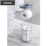 ＜即納品＞mDesign(エムデザイン)◆トイレットペーパーホルダー◆トイレ収納棚◆選べる8色／mDesign Toilet Tissue Paper-Roll Dispenser & Storage Shelf