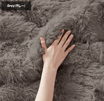 ＜即納品＞Intelligent Design(インテリジェント デザイン)◆掛け布団2～3点セット◆シャギーフェイクファー◆選べる4色／Malea Shaggy Faux Fur Comforter Set
