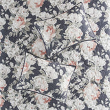 ＜即納品＞Madison Park(マディソンパーク)◆ベッドカバーキルトカバーレット／Mavis Coverlet Floral Print Reverse to Stripe Modern Luxe