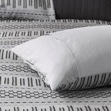 INK+IVY インクアイヴィー 掛け布団 幾何学模様 選べるカラー 3点セット Rhea Cotton Jacquard Comforter Mini Set