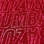 ＜即納品＞Zumba(ズンバ)／Mind Booty Soul Zumba Long Leggings／マインドブーティーソウルロングレギンス／Style #Z1B01326／Color：Fire Red(ファイヤーレッド)