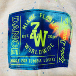 ＜即納品＞Zumba(ズンバ)／Dance Co. Double Waistband Sweatpants／ダブルウエストバンドスウェットパンツ／Style #Z1B000026／Color：Beige(ベージュ)