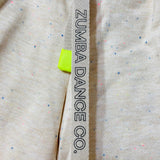 ＜即納品＞Zumba(ズンバ)／Dance Co. Double Waistband Sweatpants／ダブルウエストバンドスウェットパンツ／Style #Z1B000026／Color：Beige(ベージュ)