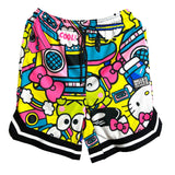 ＜即納品＞Zumba(ズンバ)／X Hello Kitty & Friends Printed Shorts／X ハローキティ＆フレンズ プリントショーツ／Style #Z3B000007／Color：Multi(マルチ)