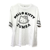 ＜即納品＞Zumba(ズンバ)／X Hello Kitty & Friends Top／ワールドワイドタンク／Style #Z1T000228／Color：Wear It Out White(ウェアイットアウトホワイト)