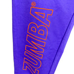 ＜即納品＞Zumba(ズンバ)／We Move The World Baggy Sweatpants／スウェットパンツ／Style #Z1B000117／Color：Purple Pop(パープルポップ)