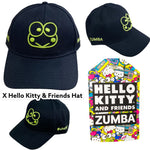 ＜即納品＞Zumba(ズンバ)／X Hello Kitty & Friends Hat／ハローキティ＆フレンズハット／Style #Z3A000066／Color：Bold Black(ボールドブラック)