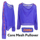 ＜即納品＞Zumba(ズンバ)／Core Mesh Pullover／コアメッシュプルオーバー／Style #Z1T000151