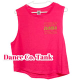 ＜即納品＞Zumba(ズンバ)／Dance Co. Tank／ダンスタンク／Style #Z1T000174／Color：Gumball(ガムボール)