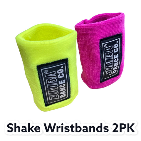 ＜即納品＞Zumba(ズンバ)／サイズ：One Size／Shake Wristbands 2PK／シェイクリストバンド／Style #Z3A000023／Color：Multi(マルチ)