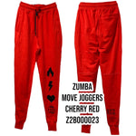 ＜即納品＞Zumba ズンバ Move Joggers ムーブ メンズ ジョガー Z2B000023 Cherry Red チェリーレッド