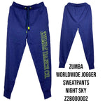 ＜即納品＞Zumba ズンバウェア Worldwide Jogger Sweatpants ワールドワイド ジョガー スウェットパンツ Z2B000002