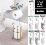 mDesign(エムデザイン)◆トイレットペーパーホルダー◆トイレ収納棚◆選べる8色／mDesign Toilet Tissue Paper-Roll Dispenser & Storage Shelf